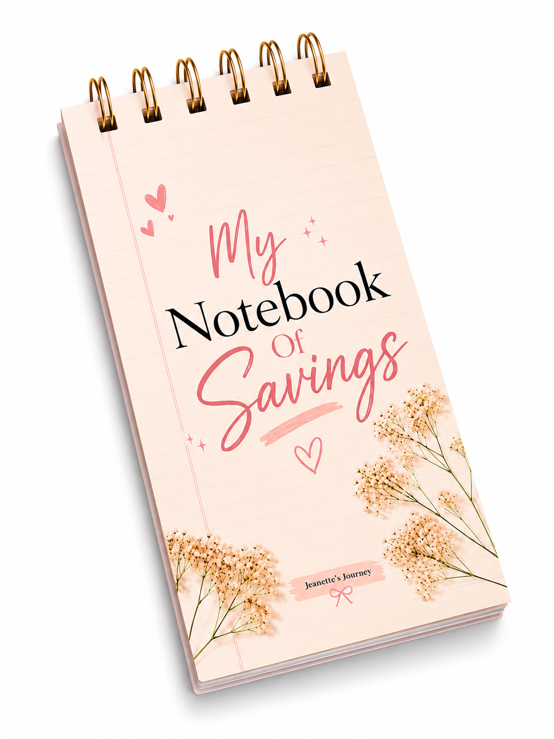 My Notebook Of Savings| A6 Booklet