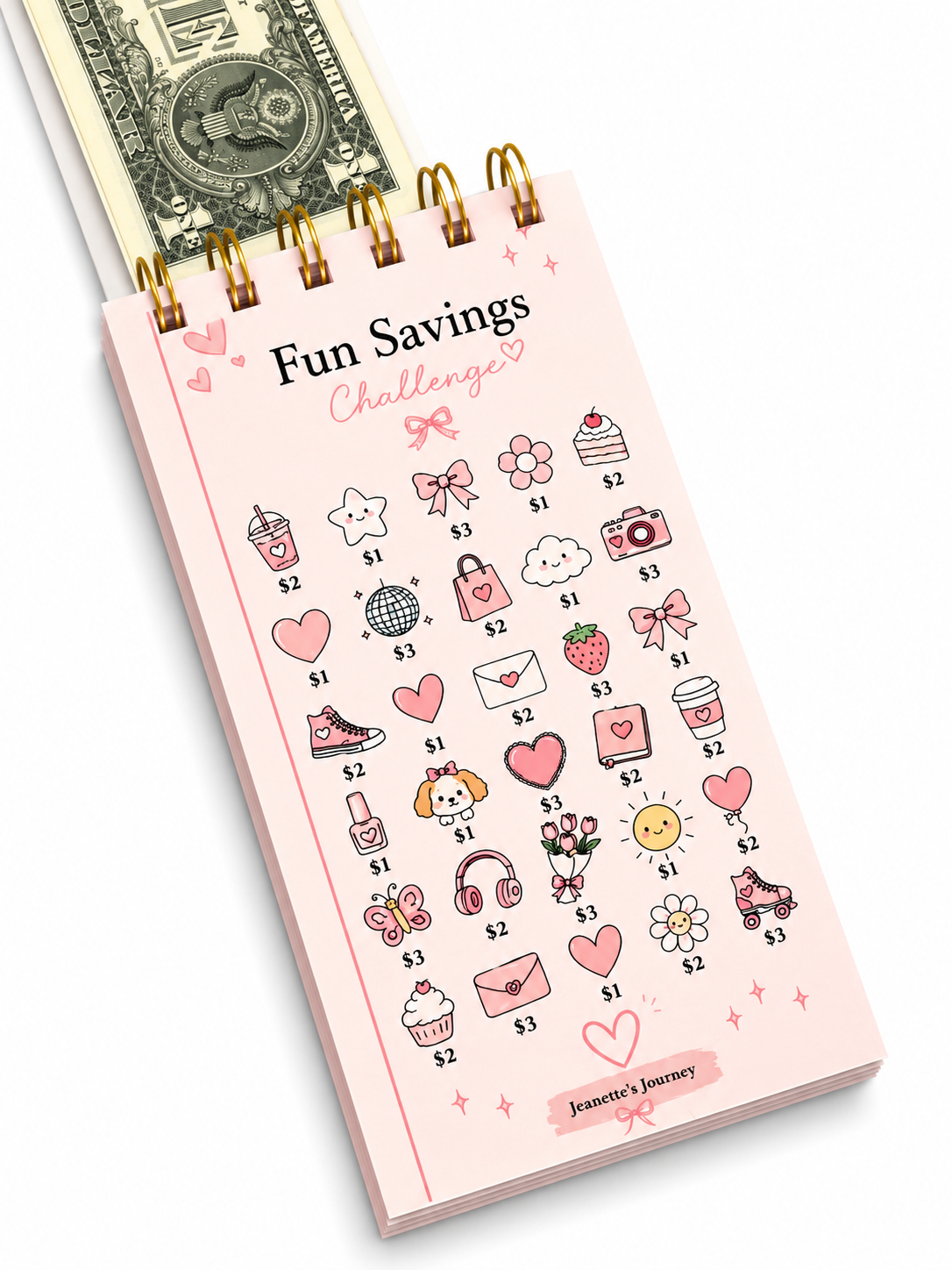 My Notebook Of Savings| A6 Booklet