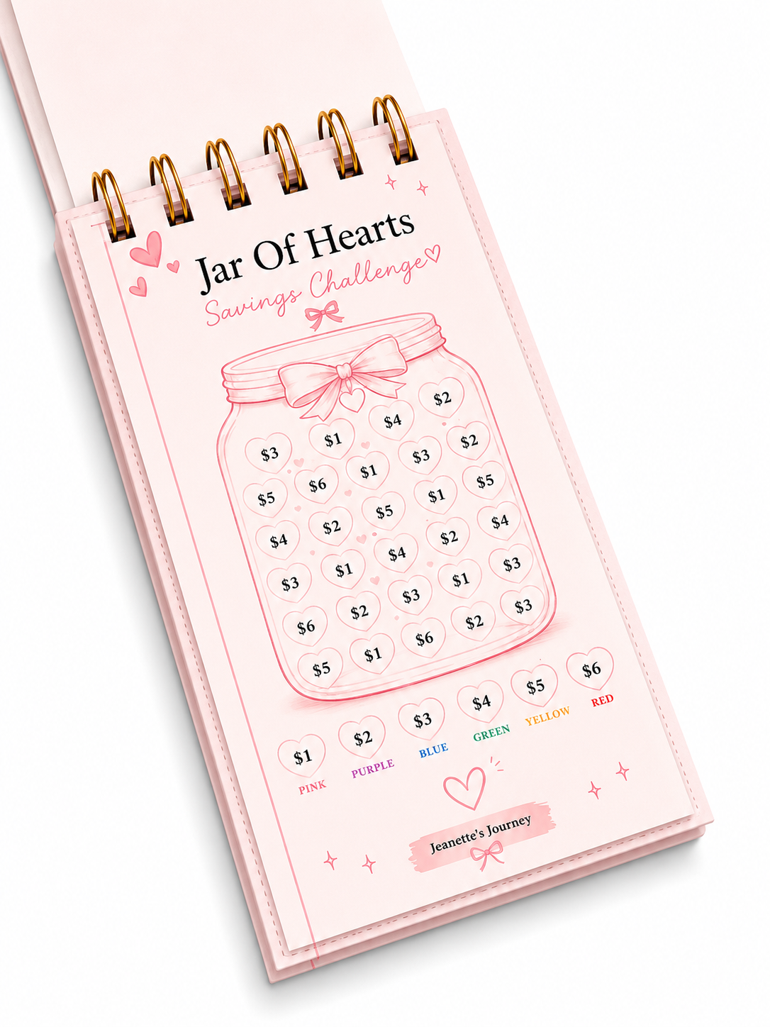 My Notebook Of Savings| A6 Booklet