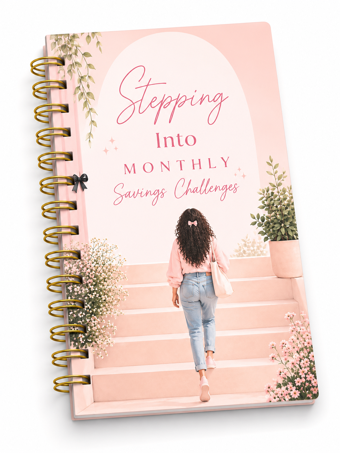 Stepping Into Monthly Savings | A6 Booklet