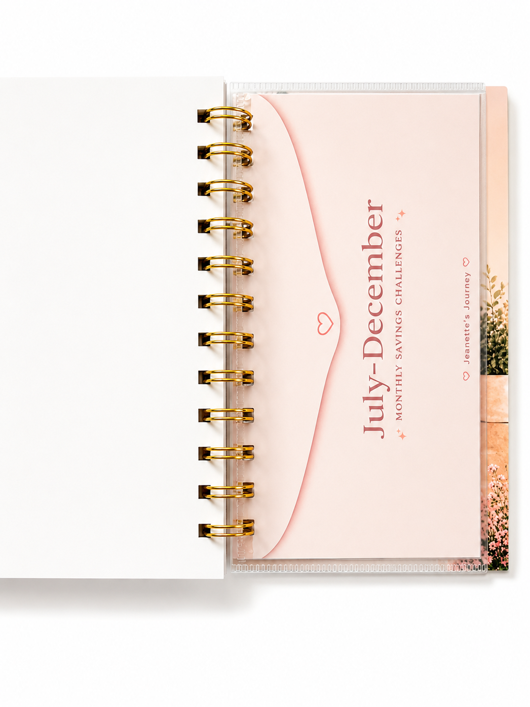Stepping Into Monthly Savings | A6 Booklet