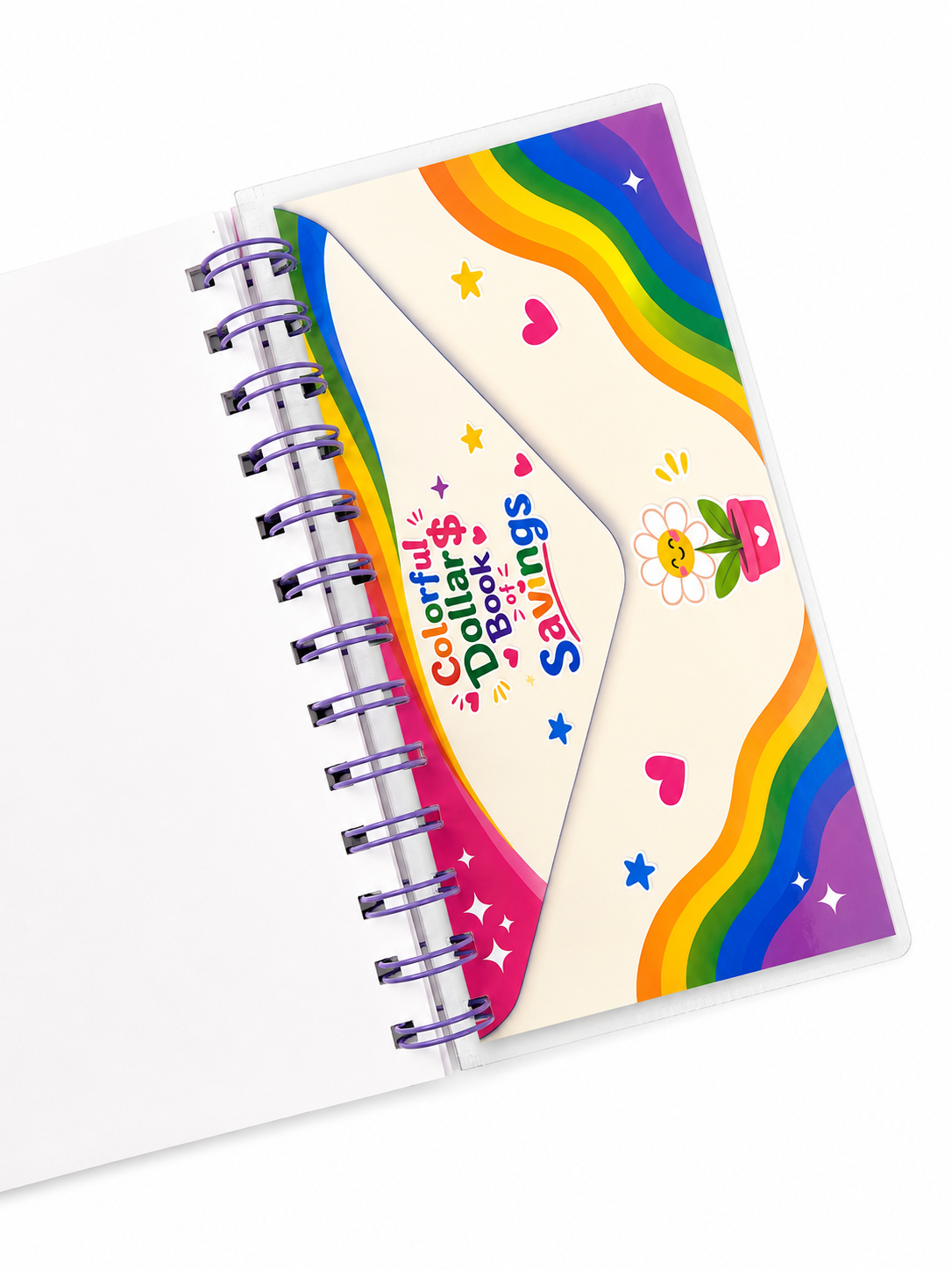Colorful Dollar Tabbed Book Of Savings| A6 Booklet