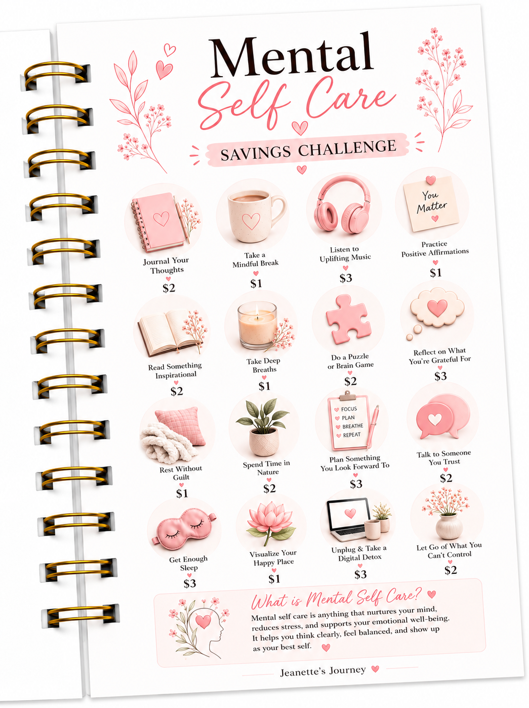 What Is Self Care With Spinner Booklet | A6