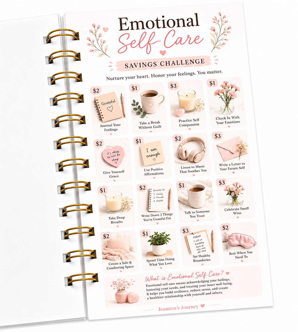 What Is Self Care With Spinner Booklet | A6
