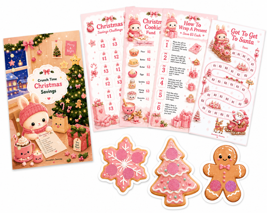 Crunch Time Christmas Savings With 3 Cut Outs | A6