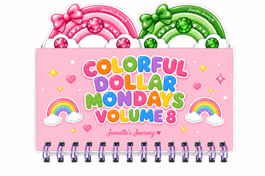 Colorful Dollar Mondays Volume 8 | A6 Booklet