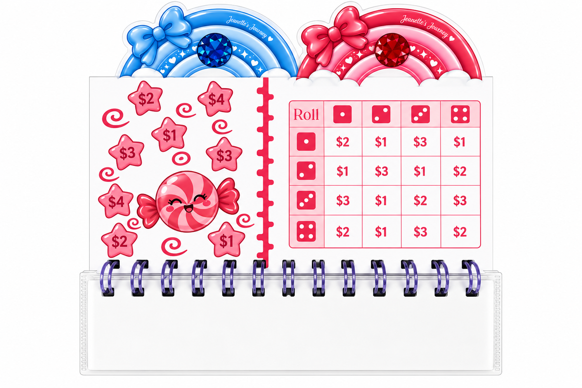 Colorful Dollar Mondays Volume 8 | A6 Booklet