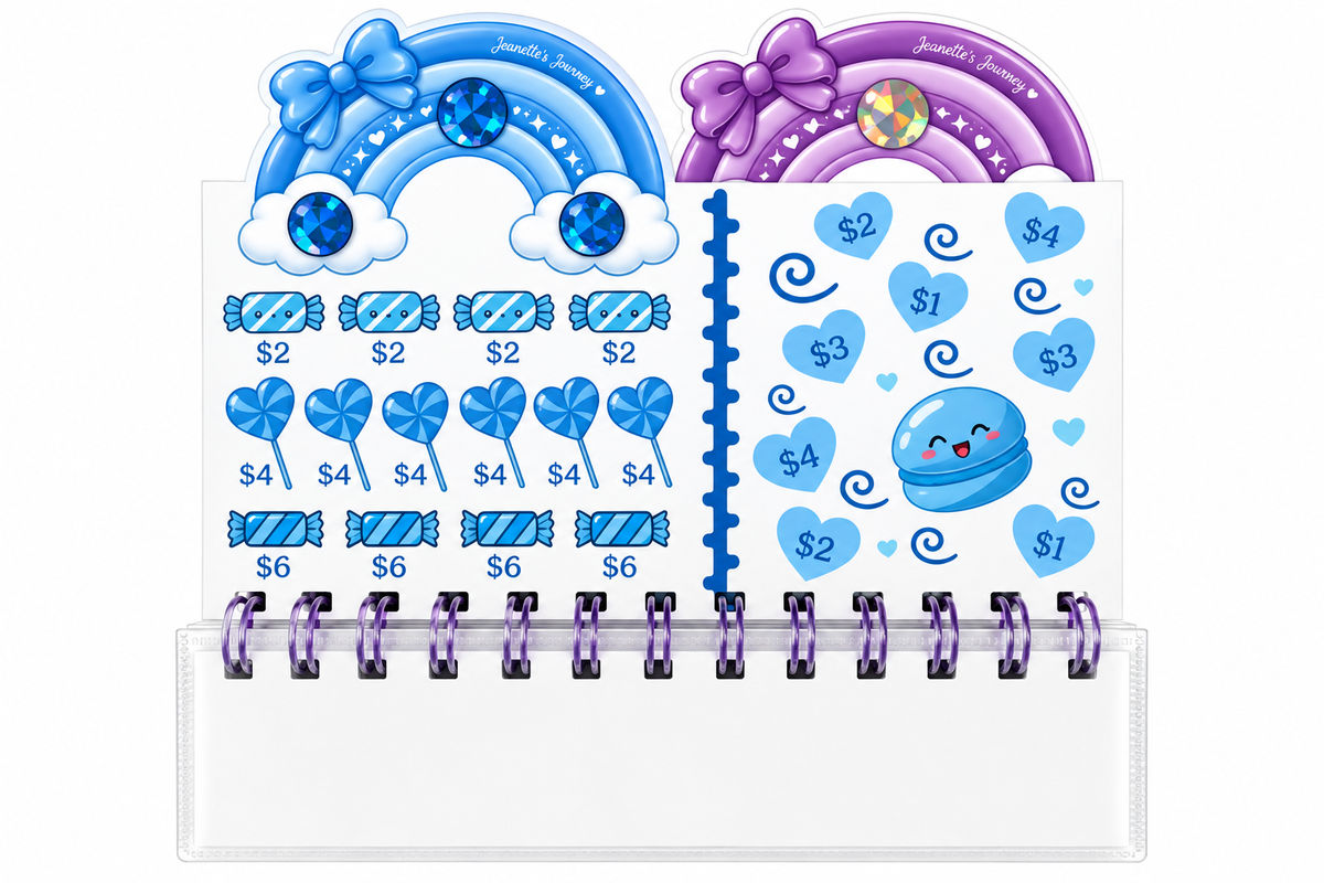 Colorful Dollar Mondays Volume 8 | A6 Booklet