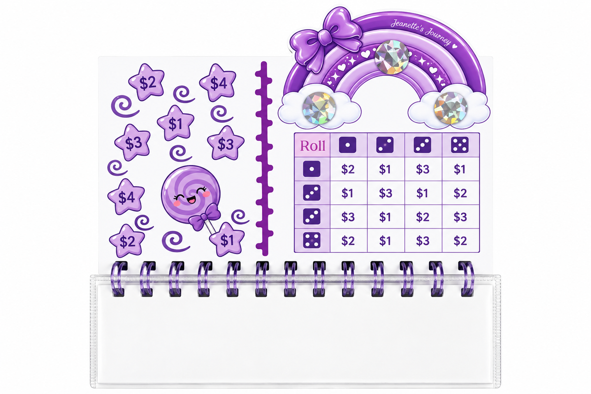 Colorful Dollar Mondays Volume 8 | A6 Booklet