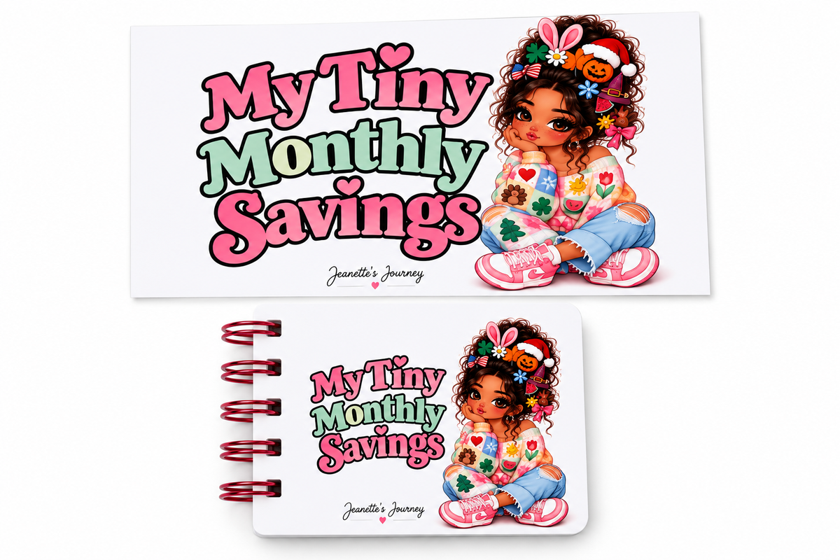 My Tiny Monthly Savings Booklet