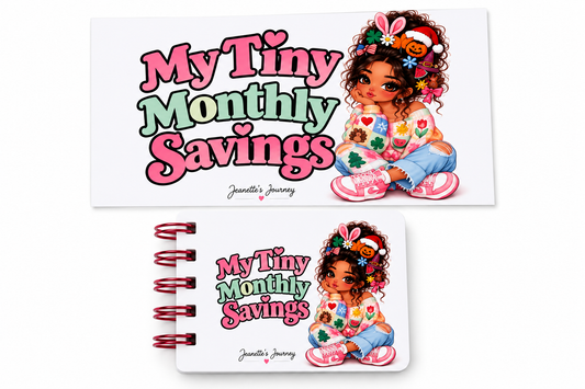My Tiny Monthly Savings Booklet