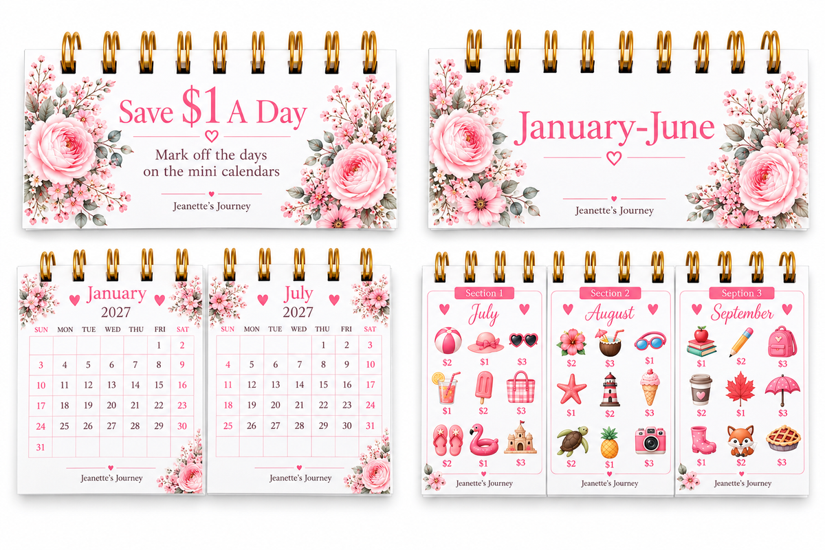 My Little Calendar of Savings Booklet