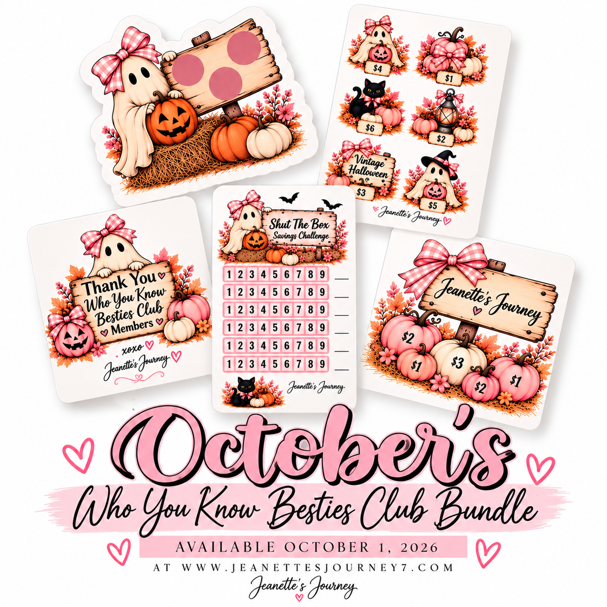 October Who You Know Besties Club