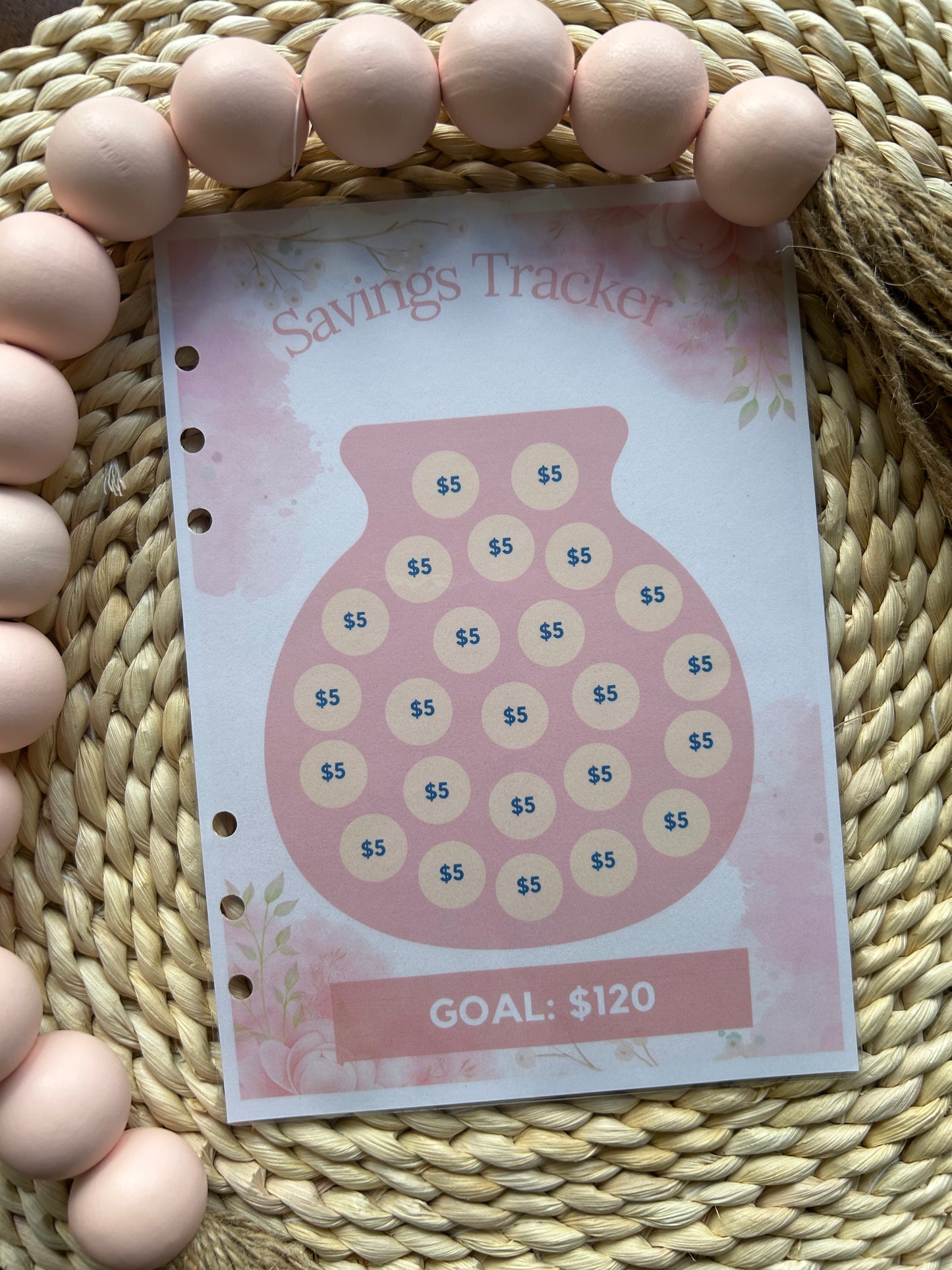 Spring Savings Challenges Booklet/ A5