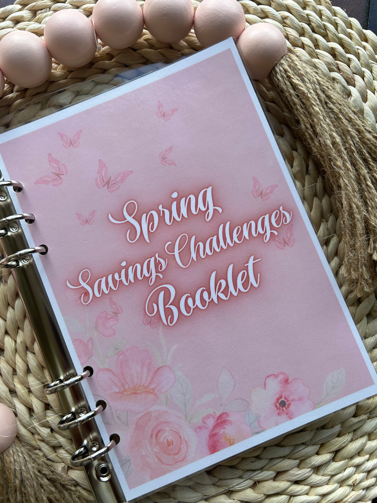 Spring Savings Challenges Booklet/ A5