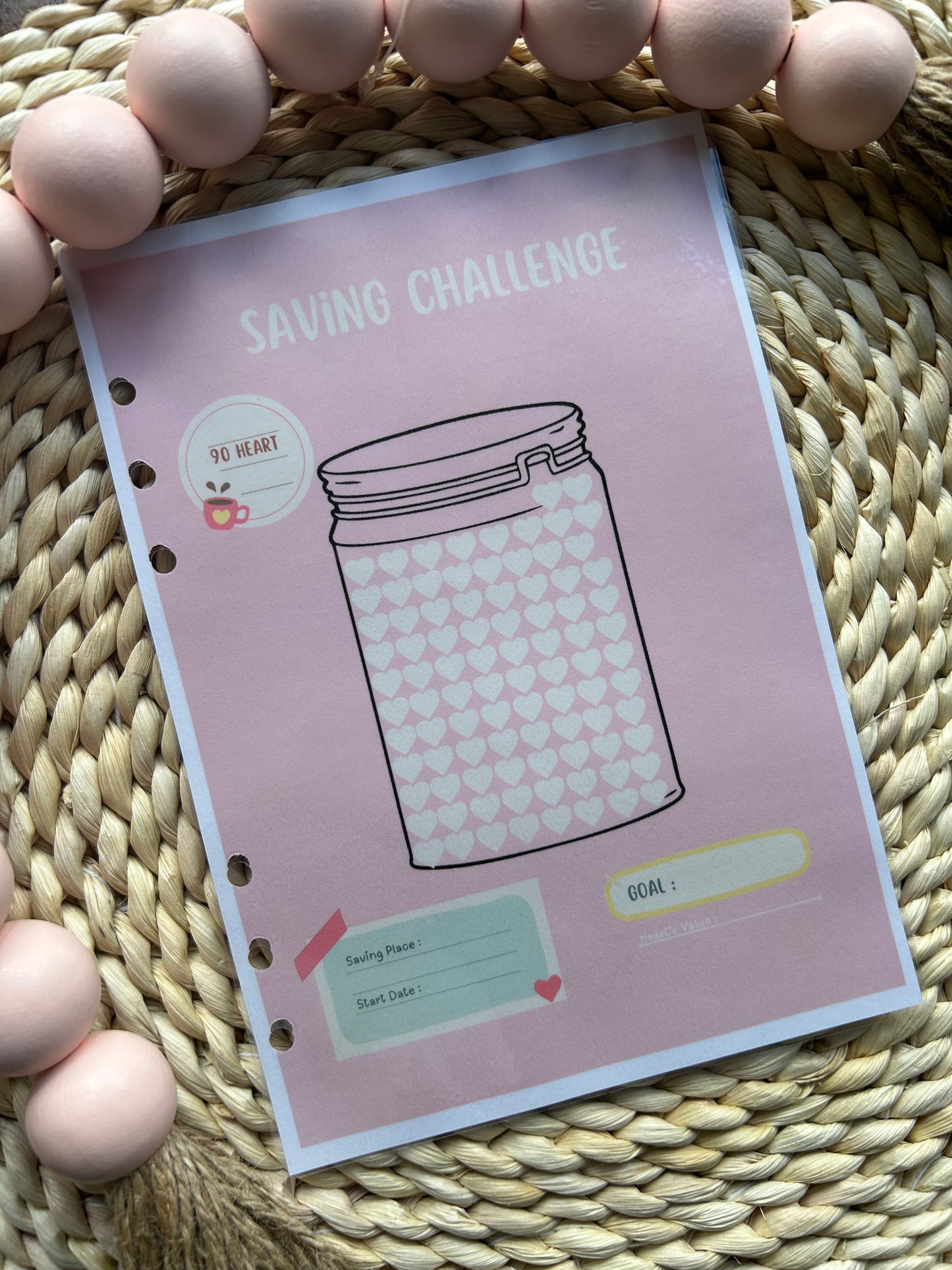 Spring Savings Challenges Booklet/ A5