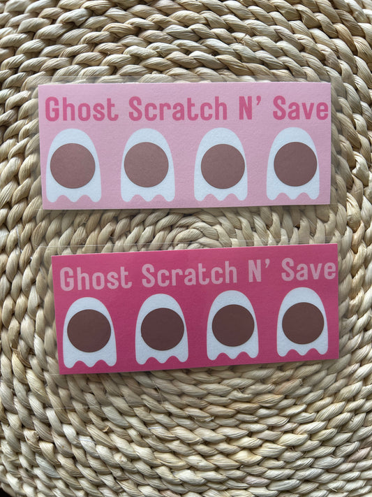 Scratch N’ Save Ghost Savings Challenge  | A6