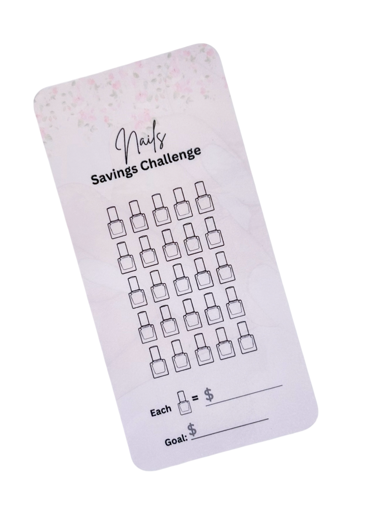 Nails Savings Challenge