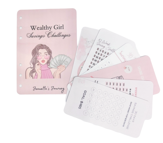 Wealthy Girl Savings Challenges