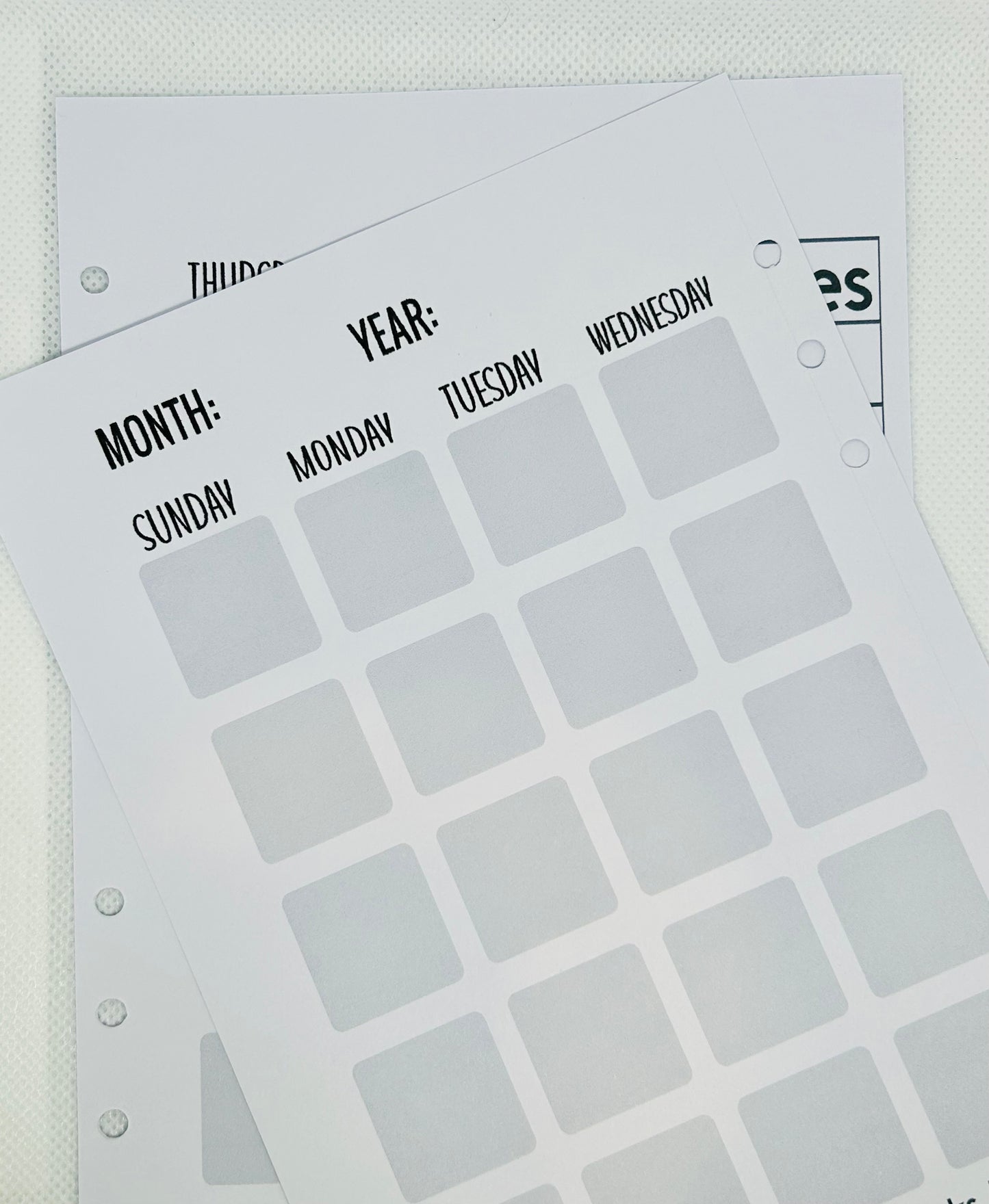 Zero Based Budgeting Laminated Planner/ A5