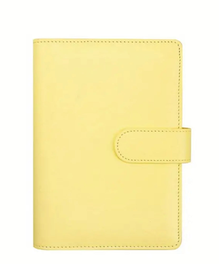 A6 Faux Leather Binder | 6 Hole